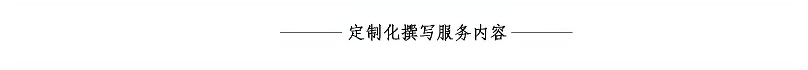 代写项目融资商业计划书