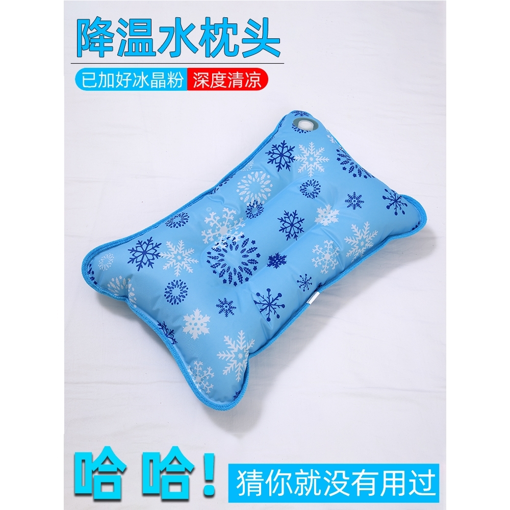 水枕头大人冰枕头冰垫冰枕夏季成人冰凉枕头水袋水枕注水儿童降温