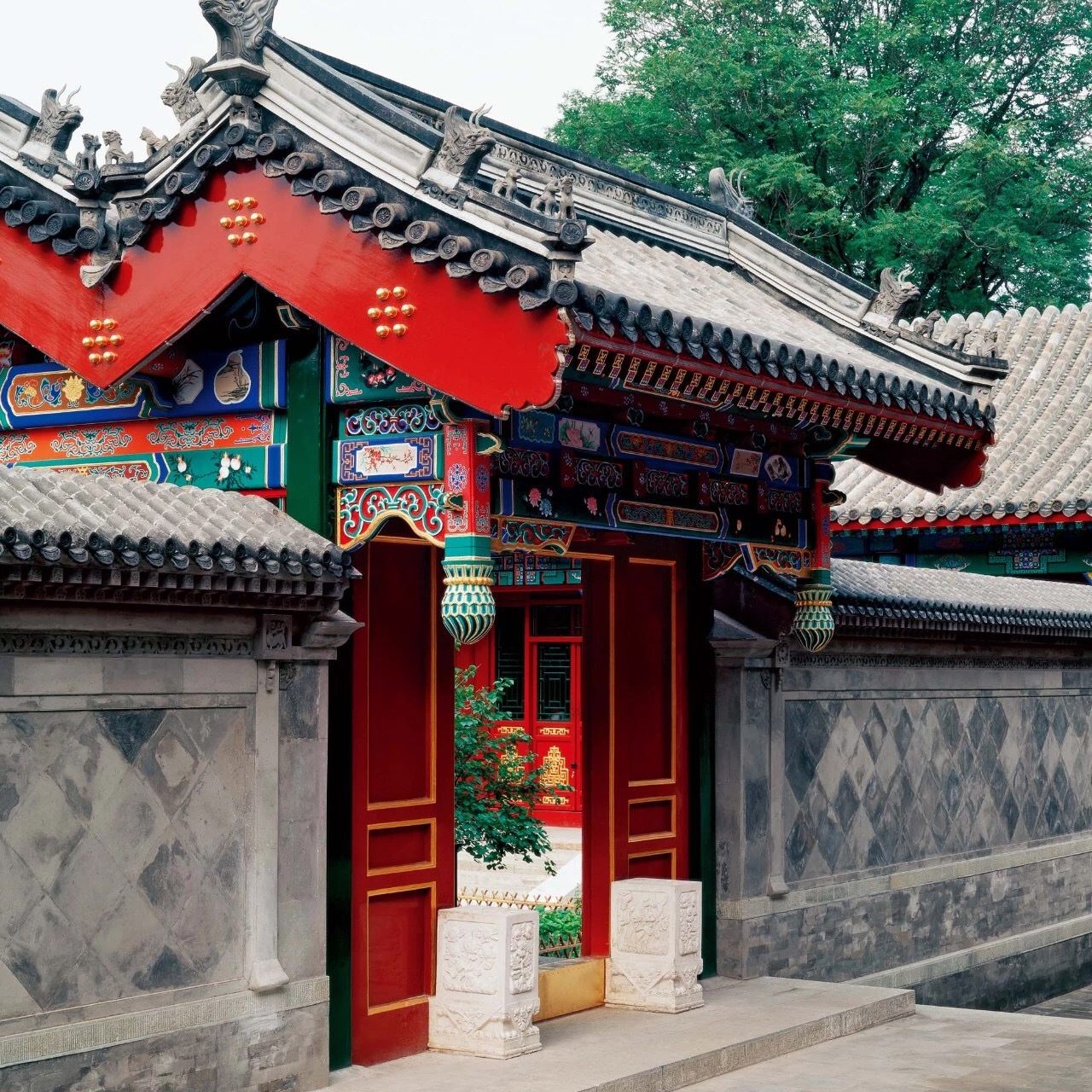 北京徽派建筑小区图片