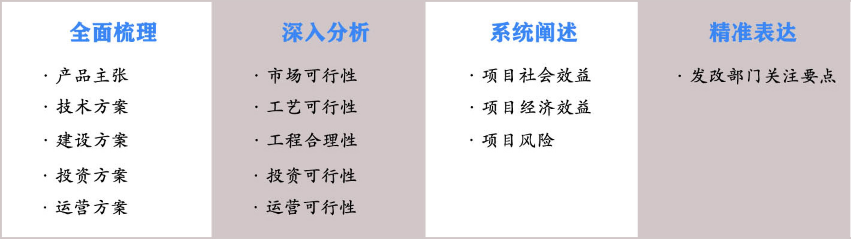 代写项目可研报告