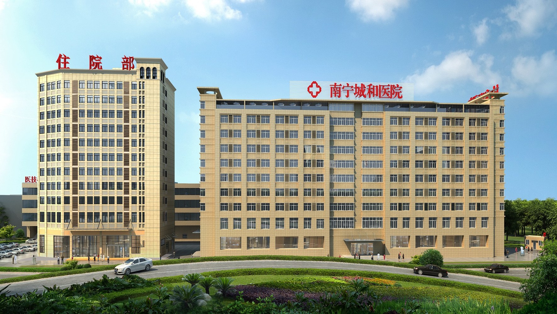 邳州市人民医院新区医院二期项目-上海杰筑建筑科技集团有限公司