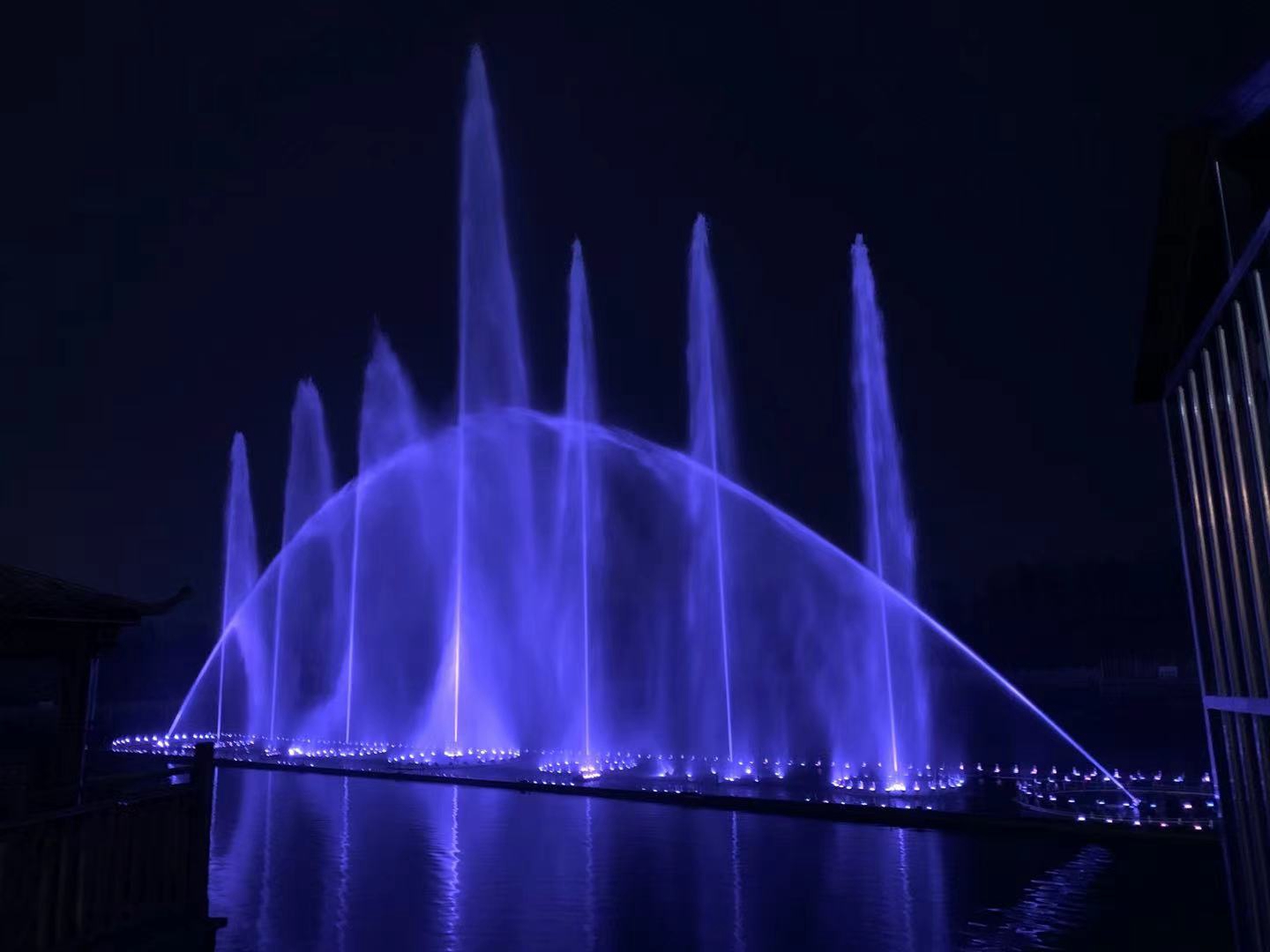 雄山公园音乐喷泉地址图片